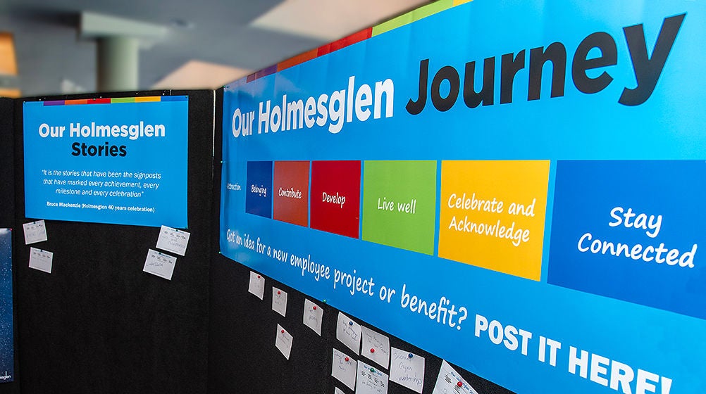 Our Holmesglen Journey