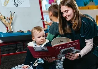 Image highlighting the Caring Careers (Care Economy) program at Holmesglen Moorabbin campus, featuring practical learning experiences in health, community care and support services.