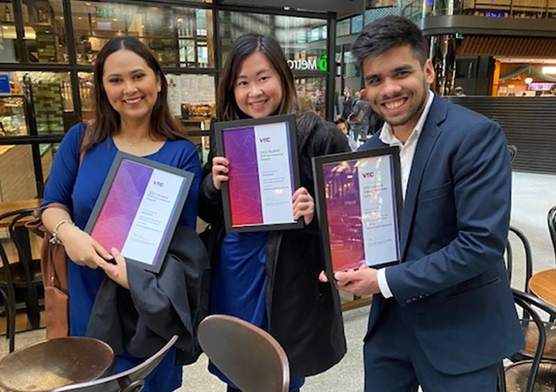 Hospitality student winners