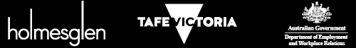 holmesglen, TAFE Victoria logos