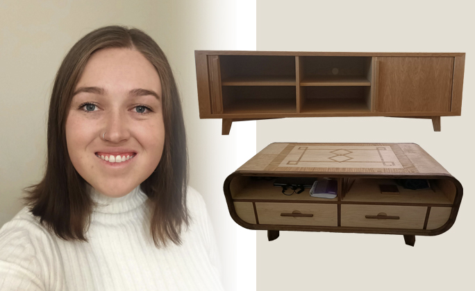 Kira Van Druten and furniture