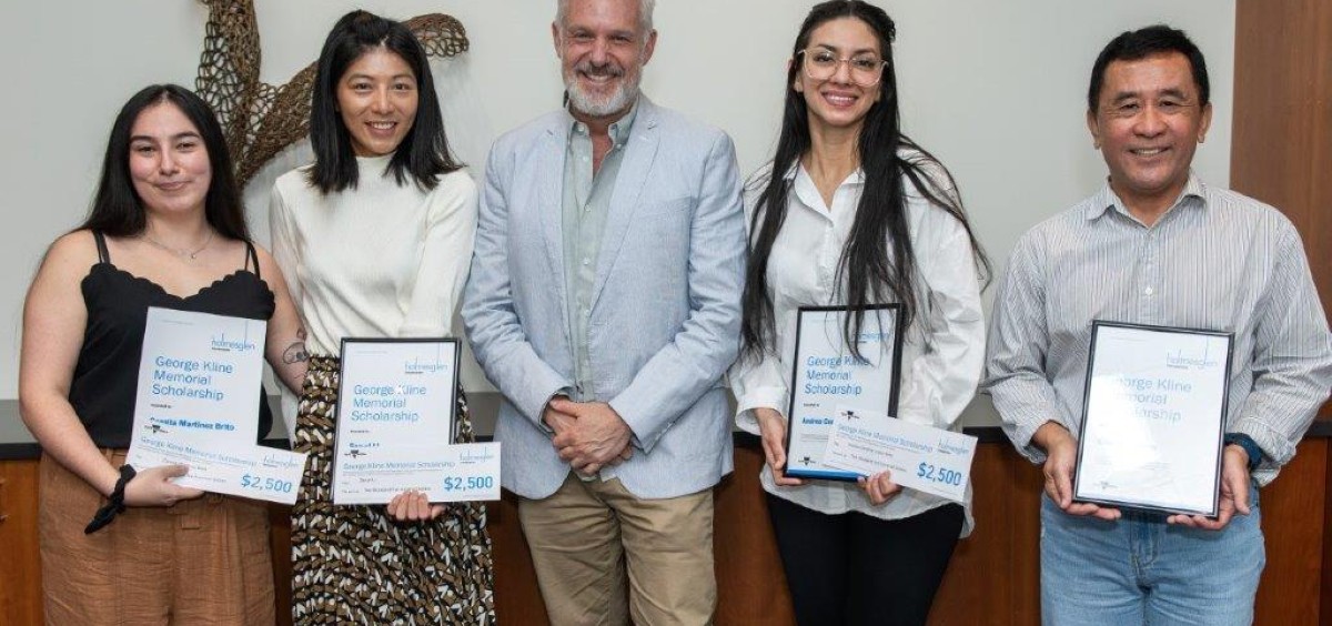 Proud Moments: Students Receive Their Scholarship Awards