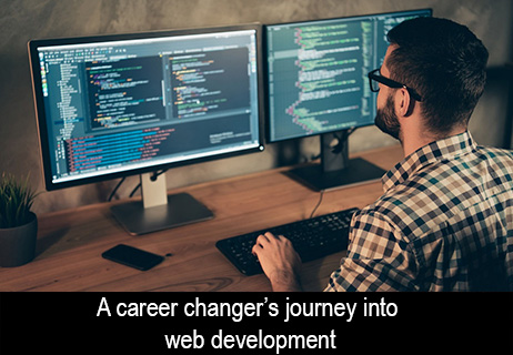 A career changer’s journey into web development
